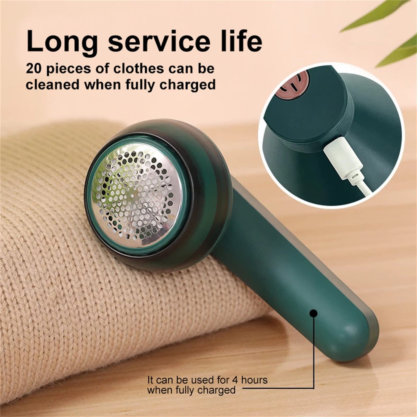 USB Rechargeable Electric Lint Remover-, Portable  Clothes shaver for sweaters,coats & blankets